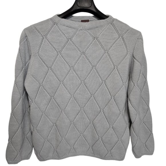 Light blue OLSEN spring sweater  size medium (colours in photo are deceiving) - Picture 2 of 13